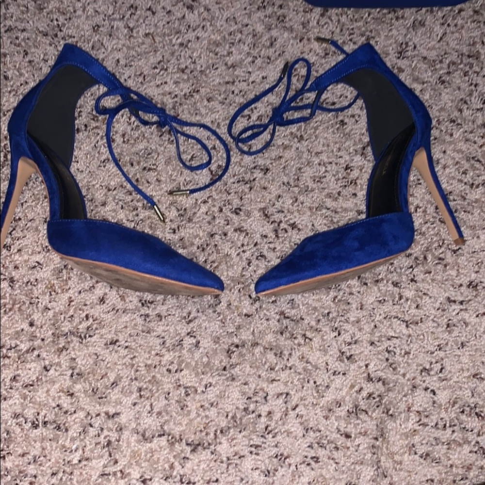 Royal blue Heels